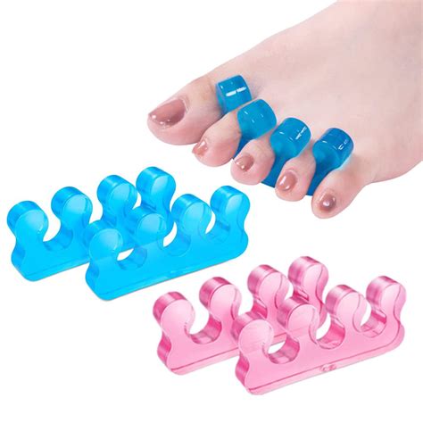 toe nail polish separator|big toe separators for overlapping.